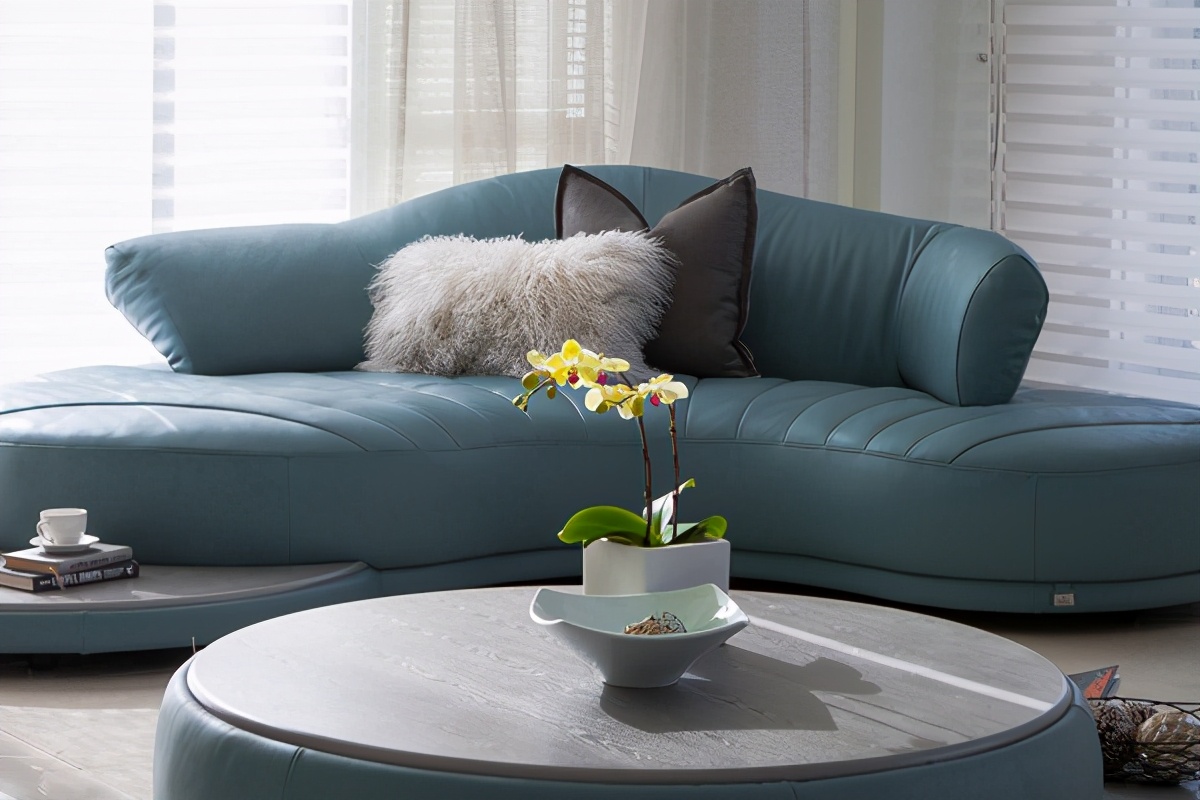 弧形客厅沙发怎么选择好看,异形弧形沙发图片大全