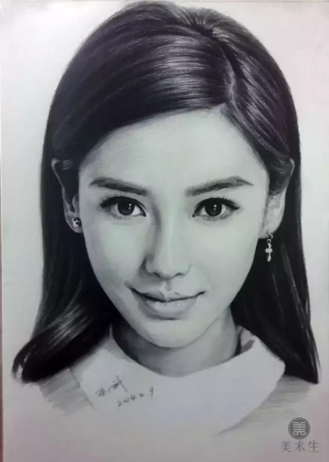 明星素描图片大全大图,画明星素描视频教程