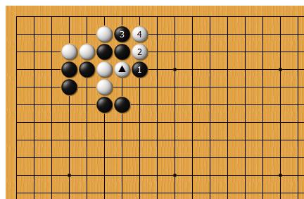 给宝爸宝妈的围棋课，林老师围棋教案第十四课：罩（枷）（2）