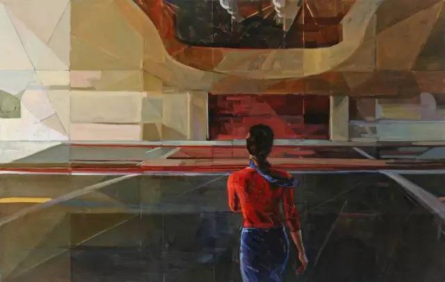 画家纯手绘油画,现实主义人物油画作品欣赏