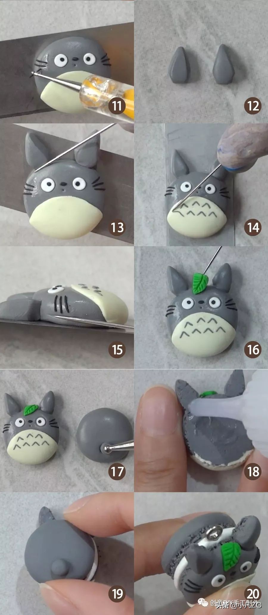 马卡龙动物教程,制作各种可爱小动物的马卡龙