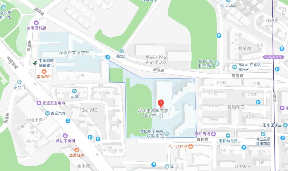 罗湖翠园东晓中学排名怎么样,深圳翠园东晓创新学校和松泉中学