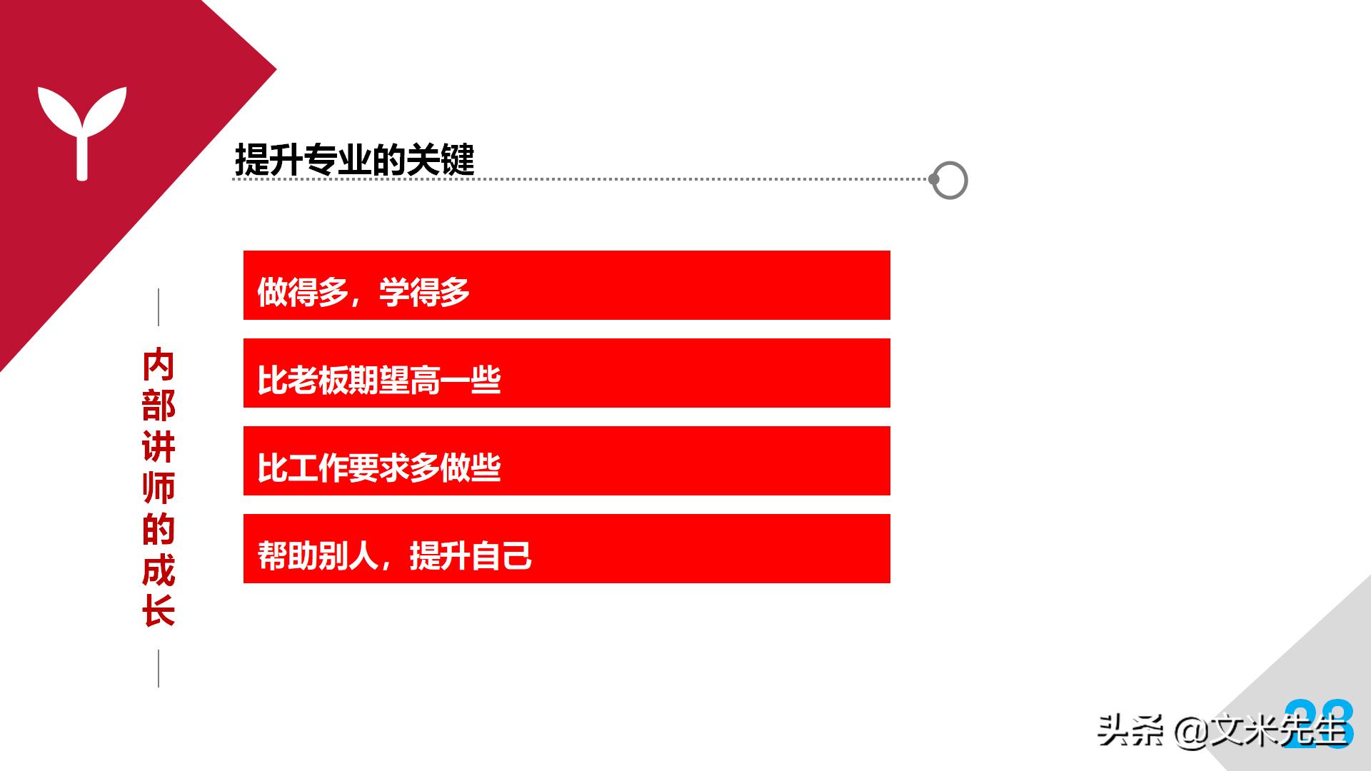 职业培训师必备宝典,培训师自我成长计划