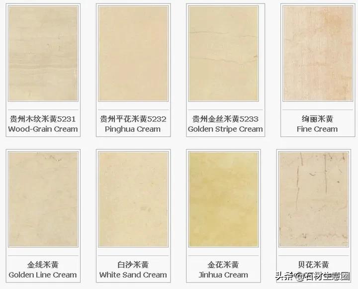 世界石材标准图谱电子书,常用石材品种名称大全图谱