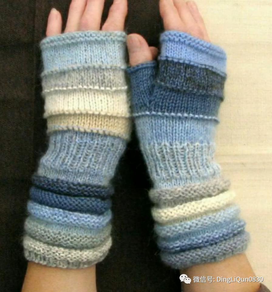 拼色帽子花样钩织教程冰丝线,双色线搭配的帽子钩织教程