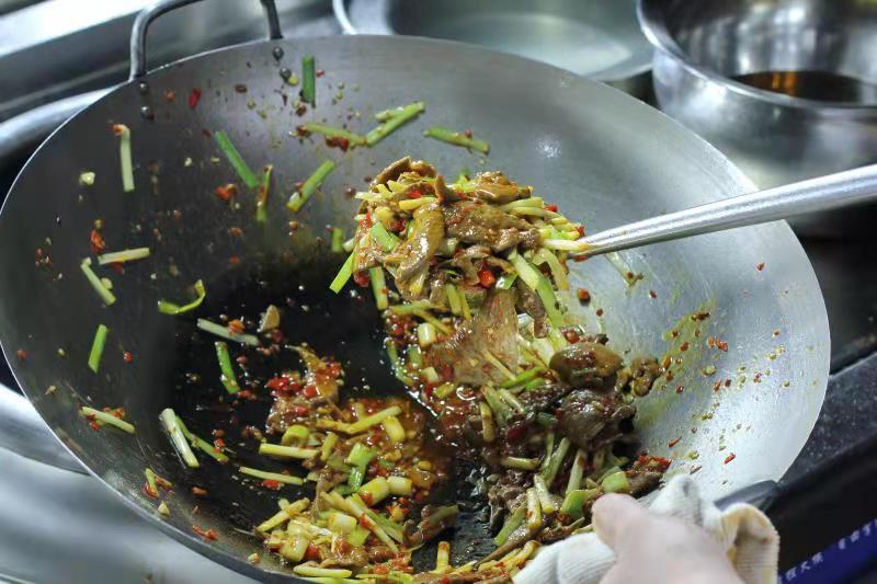 四川火爆腰花15秒,自贡火爆泡椒猪肝