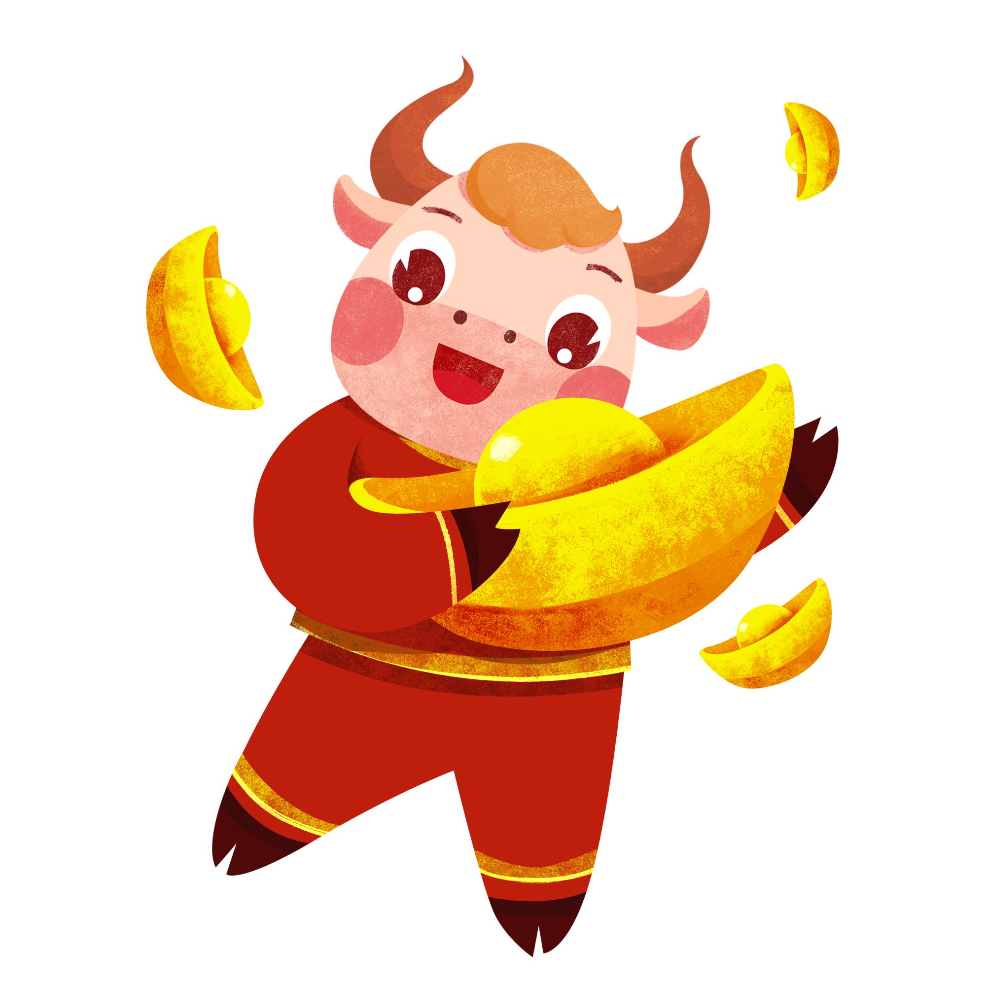 金牛贺岁恭贺新春是祝福语吗,金牛贺岁万事亨通迎春纳福