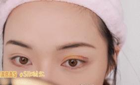 油管百万粉网红仇仇干货，秋冬蜂蜜焦糖橘系日妆教程