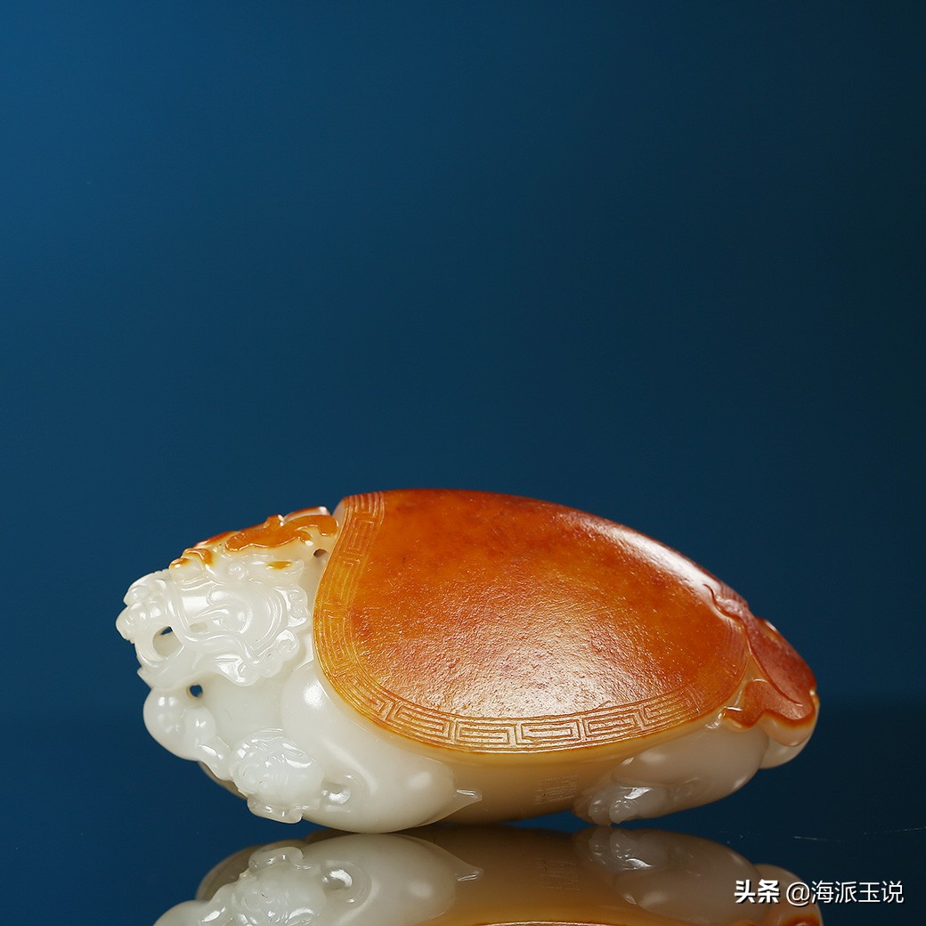 玉雕大师雕龙龟图片,玉雕神龟