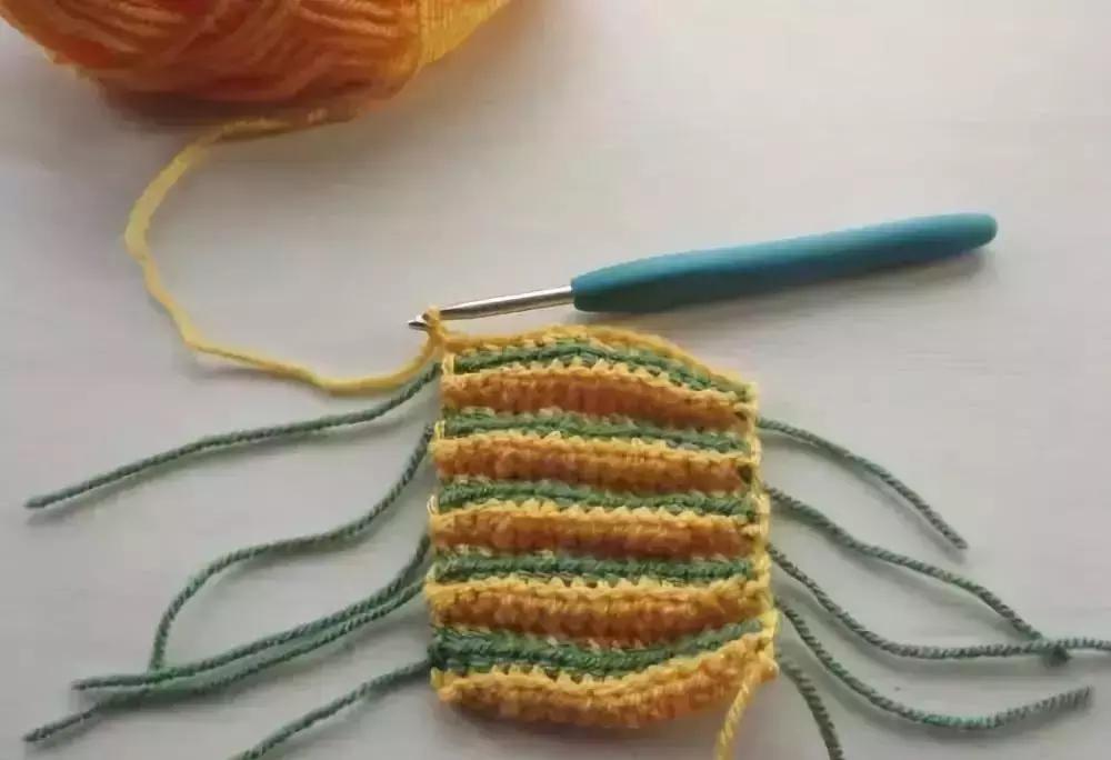 南瓜钩织法图文教程,南瓜的钩织全教程