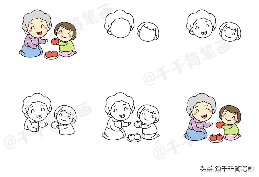 重阳节的习俗怎么用画来表达,用画笔描绘九九重阳节