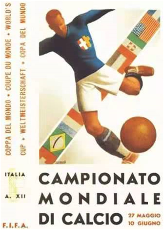 1934年的世界杯,意大利总理下令不夺冠就处死球员,球员拿命踢球