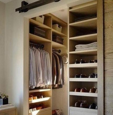 开放式衣柜简单又实用的方法,开放式衣柜怎么布置鲜艳明亮