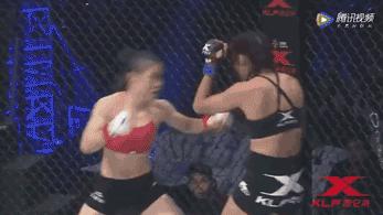 中国女拳王vs日本女拳王,中国女子拳王40秒ko日本人