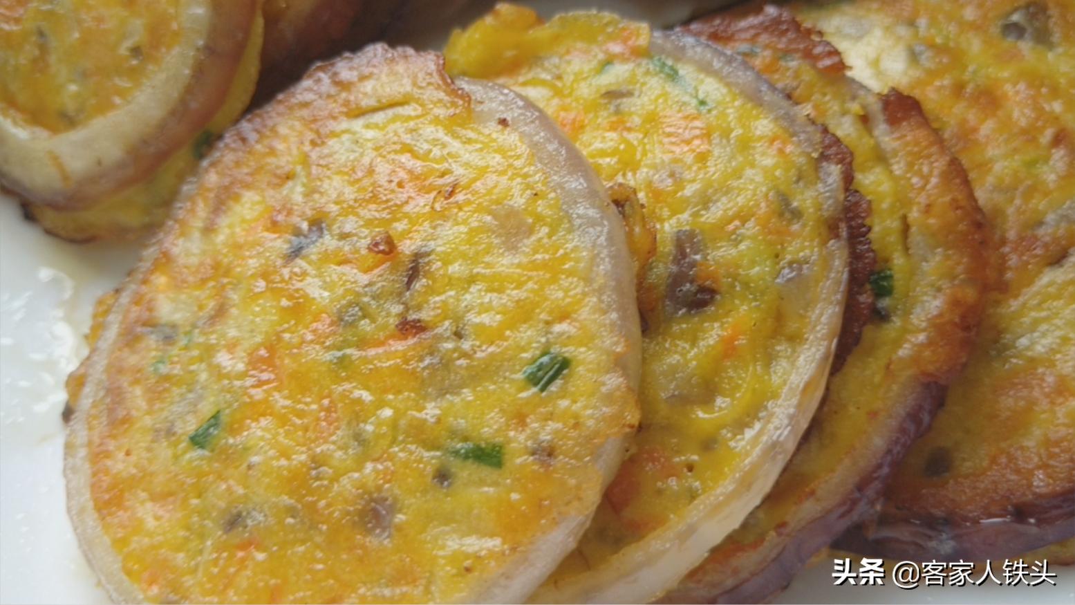 营养早餐简单做,1个洋葱3个蛋,楼下摆摊超火的鸡蛋香饼,真好吃