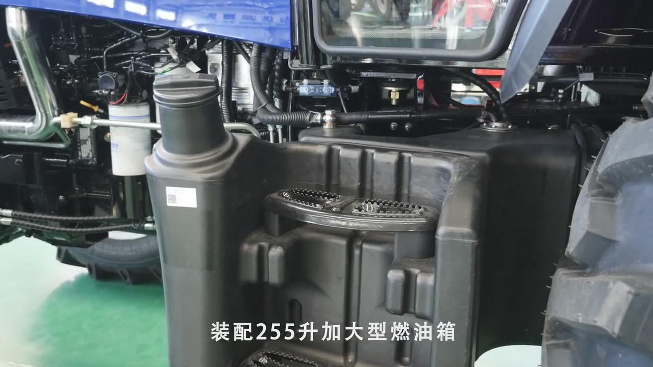 大型雷沃欧豹m704-b拖拉机操作,雷沃欧豹m1804-qplus新车