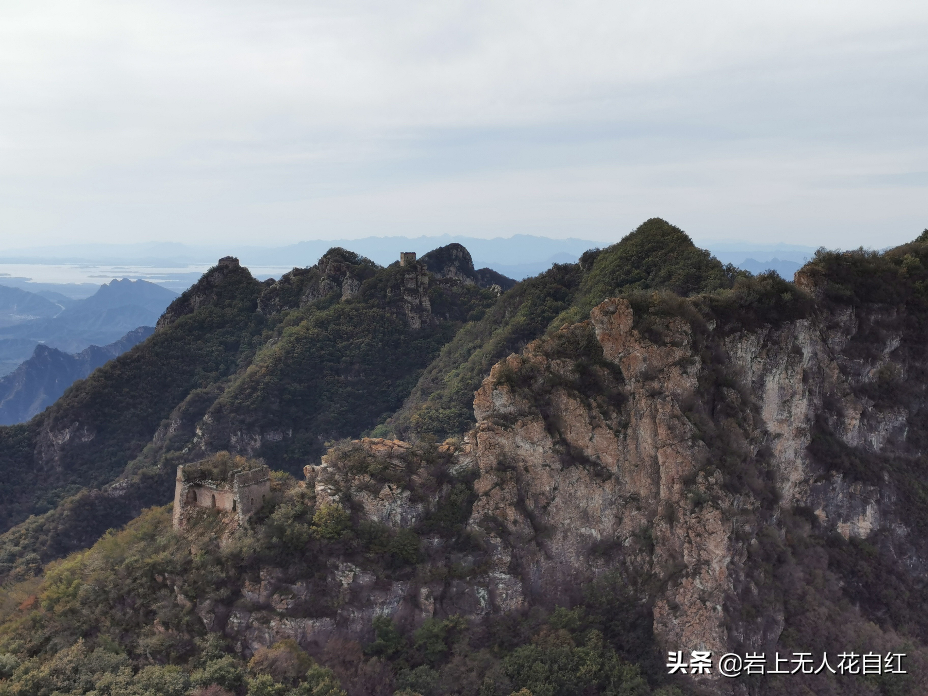 司马台东段长城之5：五道梁、倒班岭口之菱形楼、白头楼、水门洞