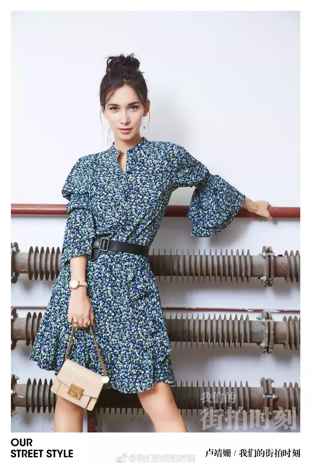 碎花裙泫雅风,lisa泫雅风衣服