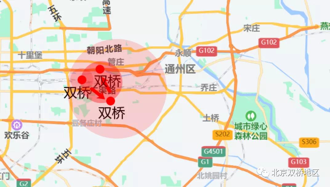 从古代到现在双桥从版图中心点看历史演变路线图