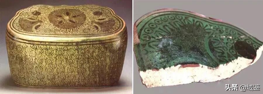 唐代巩县窑绿釉绞胎陶器标本,巩县窑绞胎工艺失传了吗