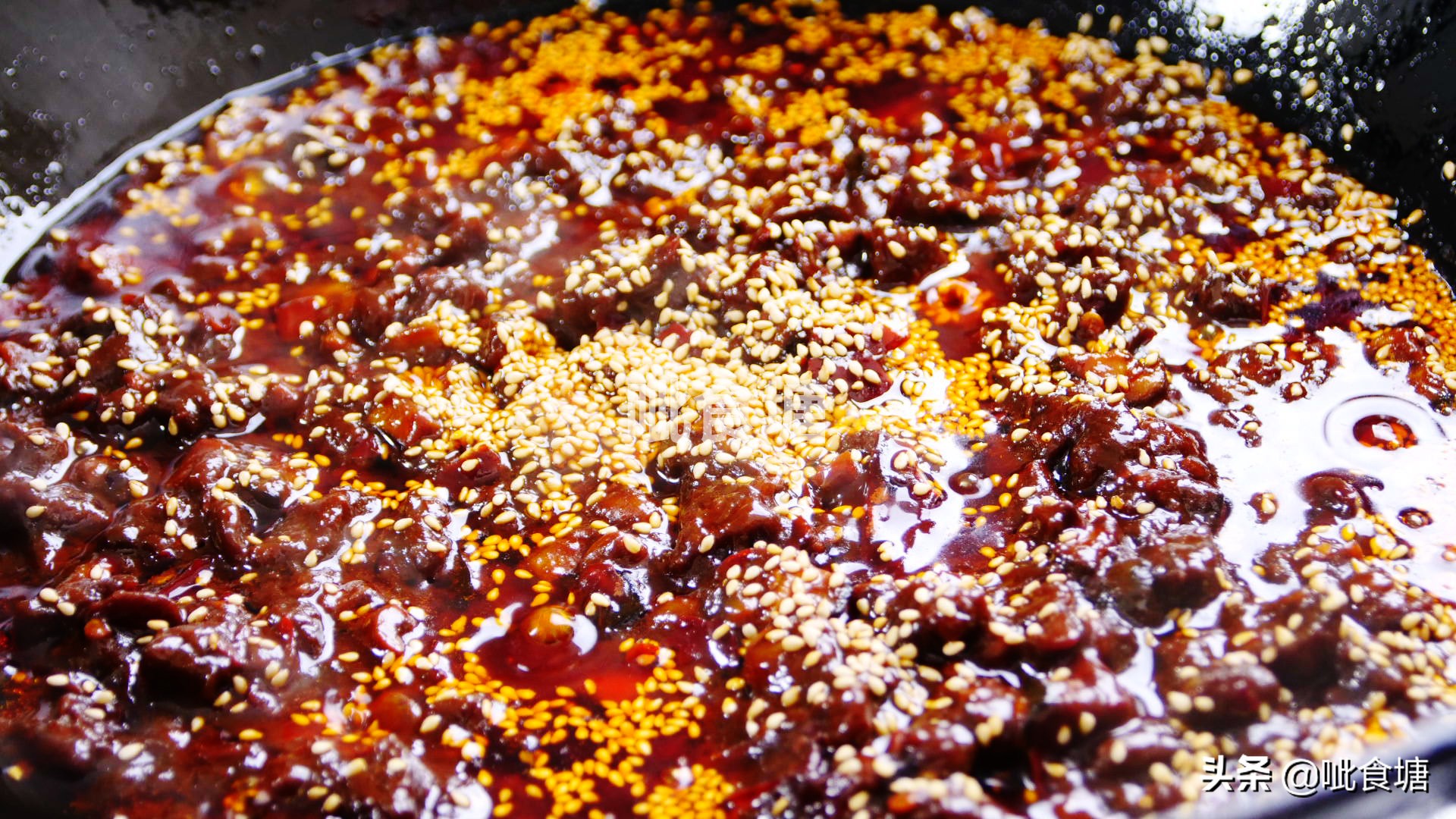 最好吃的香菇牛肉酱健康不油腻,自己做牛肉酱香菇