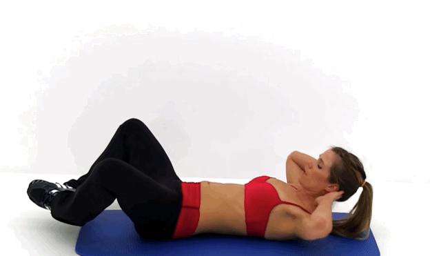 抚平小肚子训练动作,抚平小肚子减肥健身操