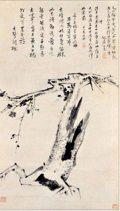 八大山人的翻白眼是因为什么,八大山人为什么喜欢翻白眼