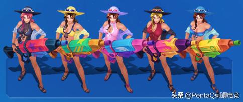 lol泳池派对男枪皮肤技能,lol男枪泳池皮肤视频