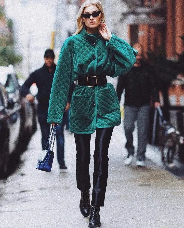 这件奶奶风的「绗缝棉袄」火了，看完我也很想买