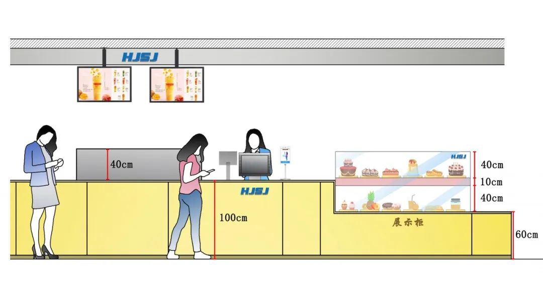 奶茶饮品店如何设计,奶茶工作台设计