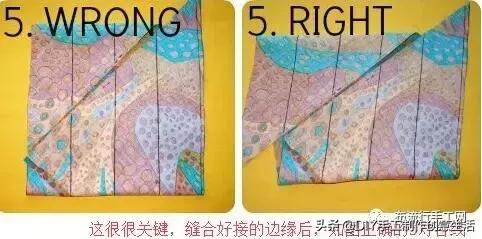 布艺拼布一定用得上的包边条教程，用一块布做一整条包边条，好省