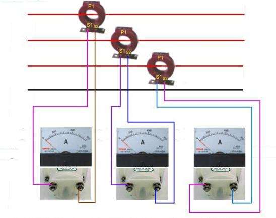 三相四线的电表怎么直接接线图解,三相四线接电表怎么接线图