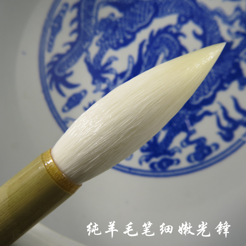 赢得霜毛秃后归——毛笔是怎样从粗短的鸡距发展成今天的羊毫?