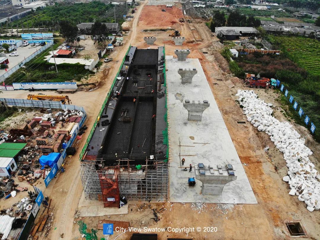 汕头城视,汕头市汕北大道互通立交规划图片