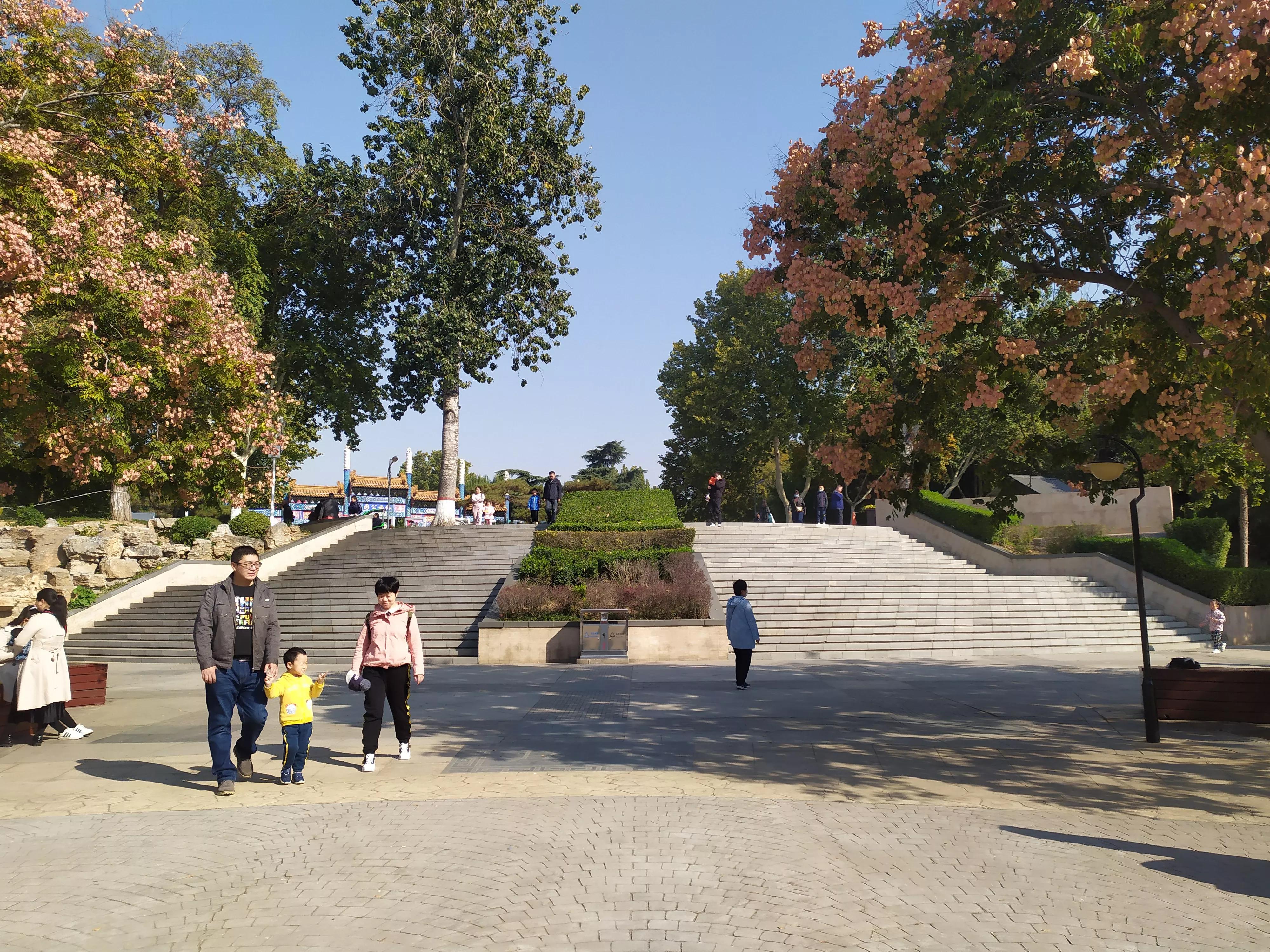 裕西公园秋天的景色,裕西公园的特色