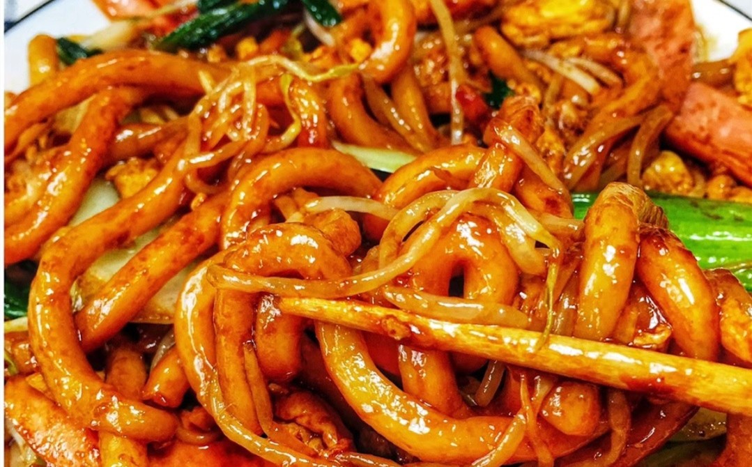 超辣超大份的炒土豆粉,无敌好吃土豆粉