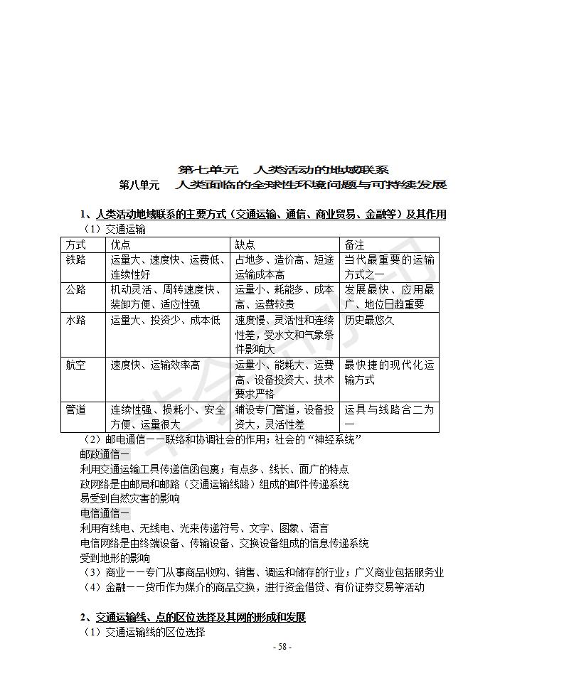 江苏高中地理知识点大全,西安高中地理知识点归纳
