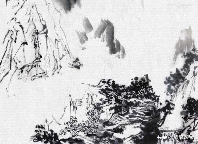 简单零基础的山水人物画手绘教程,儿童山水画10-12岁国画范画