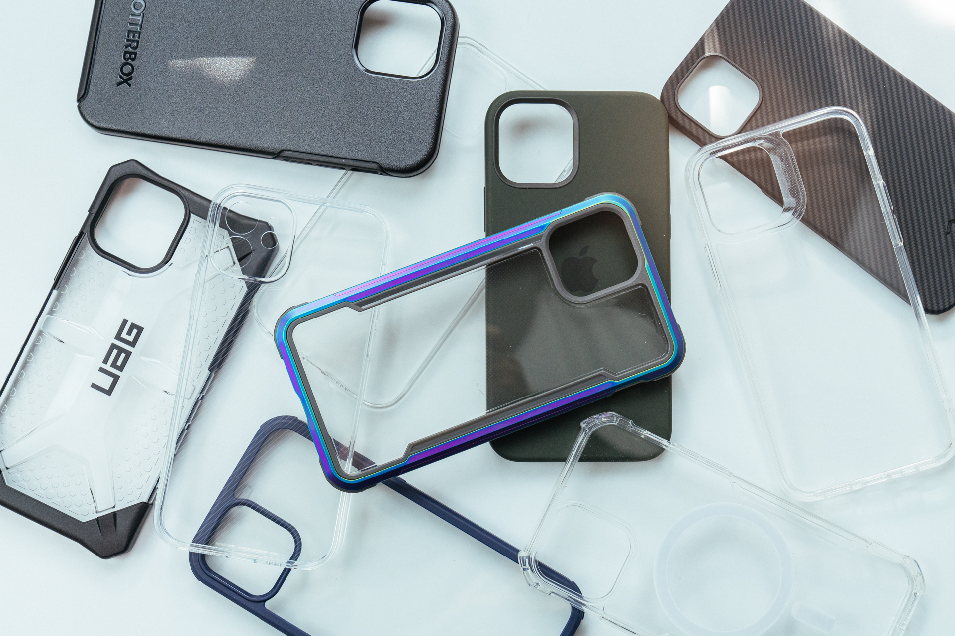 iphone12pro原装透明保护壳测试,iphone12无镜头保护手机壳