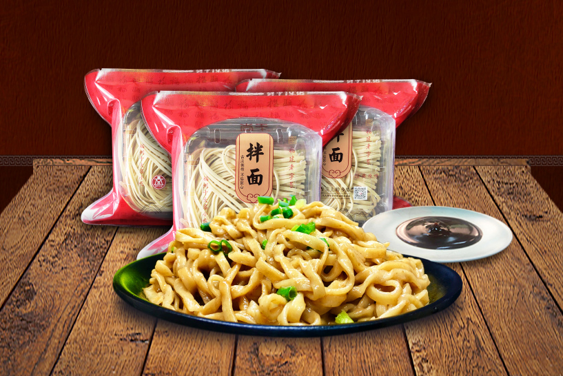 日售千碗拌面、扁肉的尚干小吃