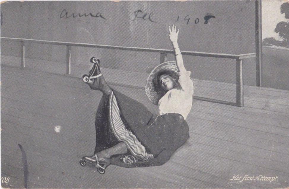 过去的冰鞋,以前溜冰鞋长什么样