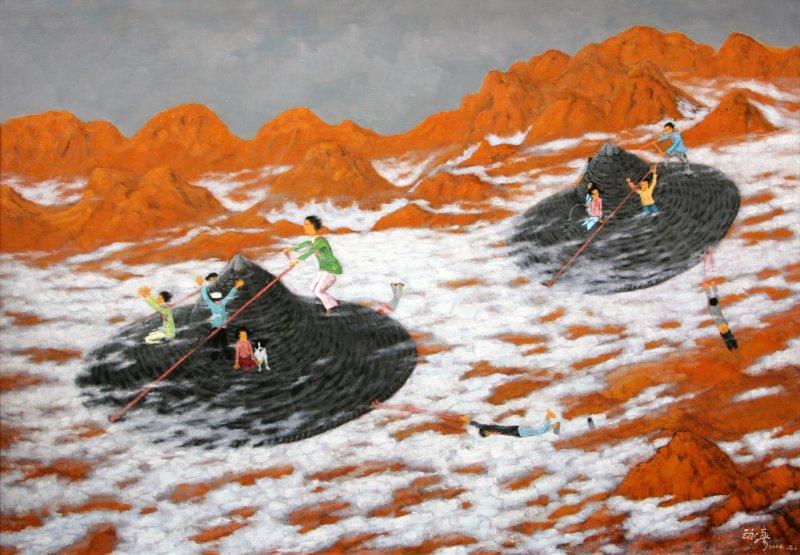 画家王永声油画,画家王永声