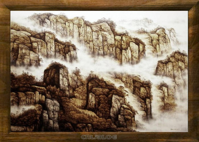 教你画画侧脸,烙画美图