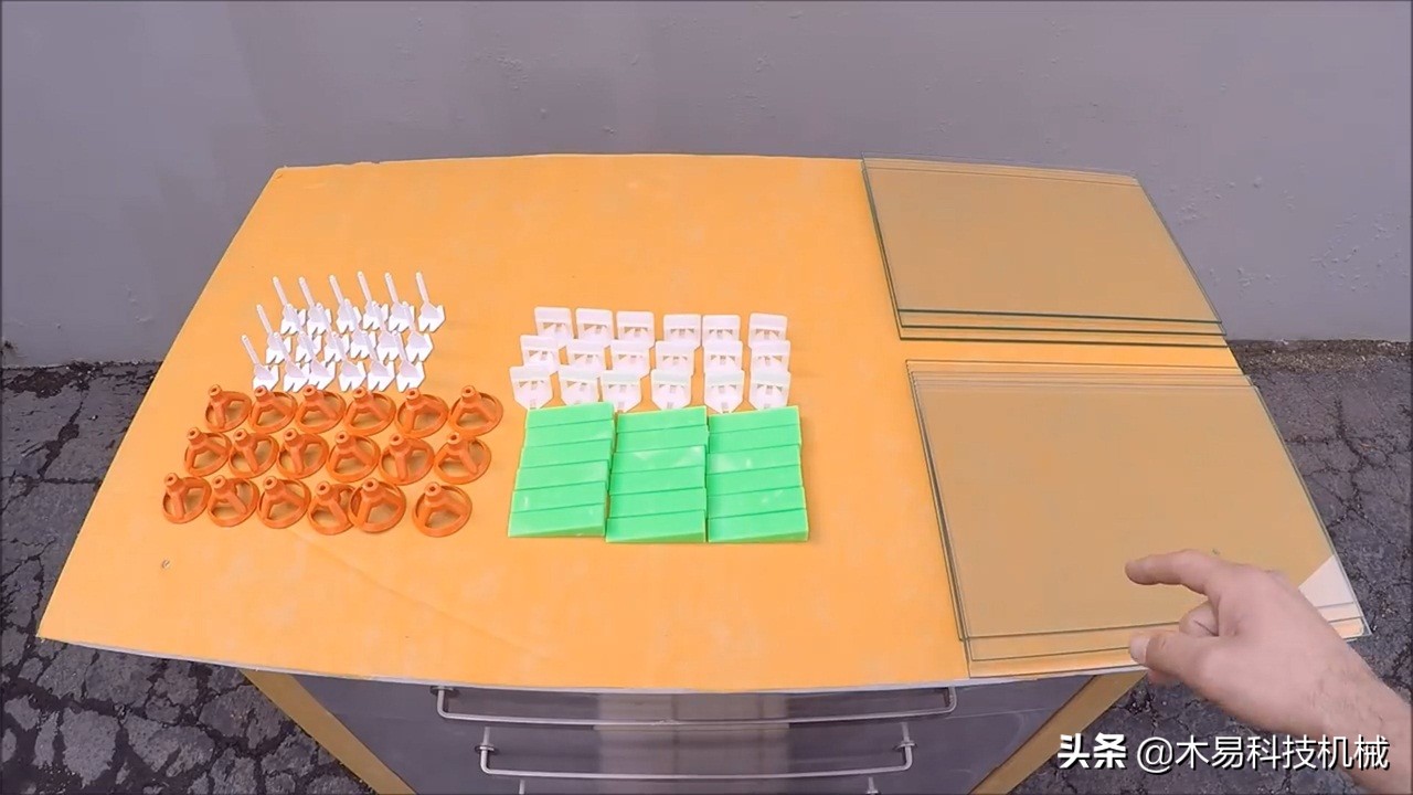 贴瓷砖发明神器,德国贴瓷砖工具大全