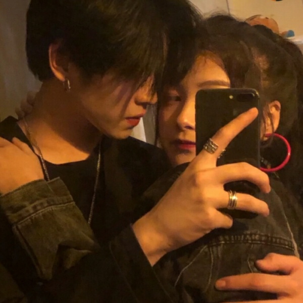 情头原宿风情侣头像,简单唯美氛围感情侣头像