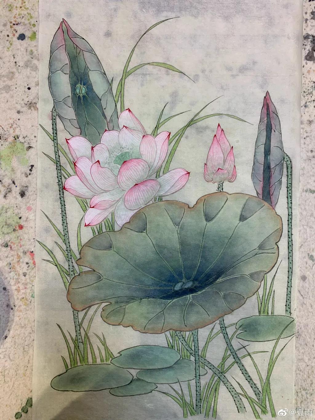 影帝夏雨书法真迹,演员夏雨晒书法作品