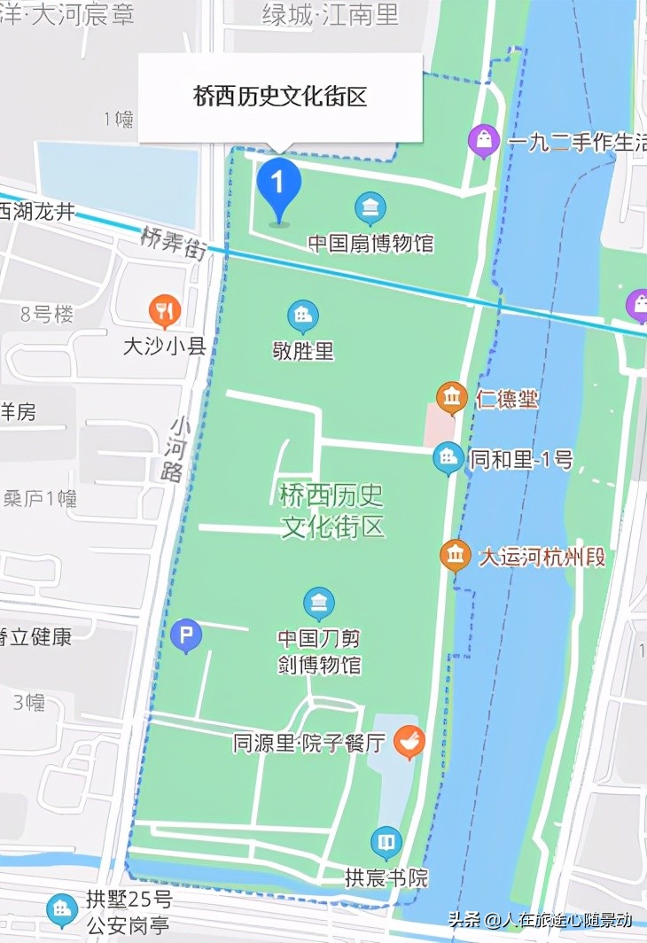 杭州拱墅区旅游景点推荐,拱墅区景点游览地图