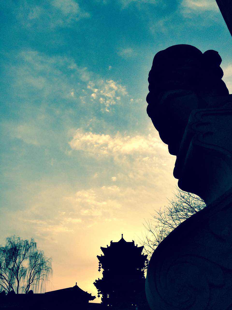 不一样的榆次老城,榆次老城游览图