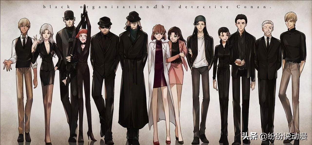 柯南红方和黑方全员登场剧场版,名侦探柯南红方和黑方形势对比