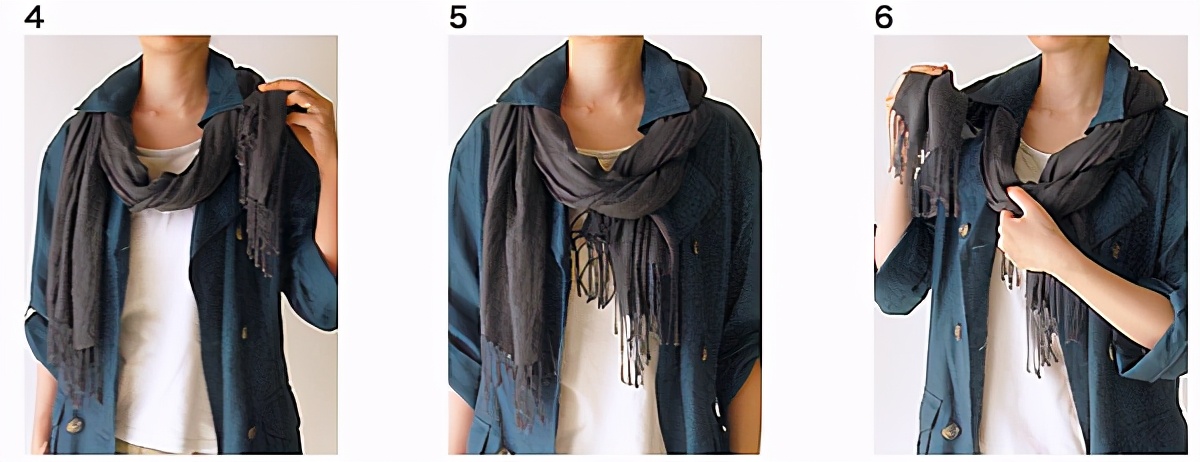 跟上流行必学的15种秋冬围巾系法！天天系出不一样的围巾